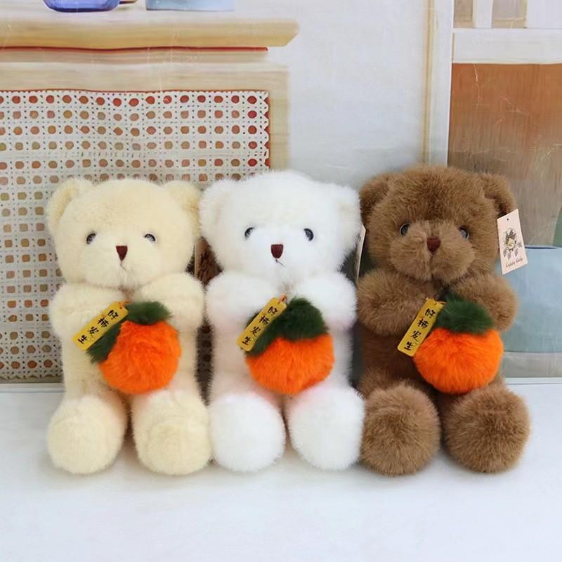 Teddy Bear Persimmon Plush Toy Cute Stuffed Animal Doll Kids Birthday Gifts