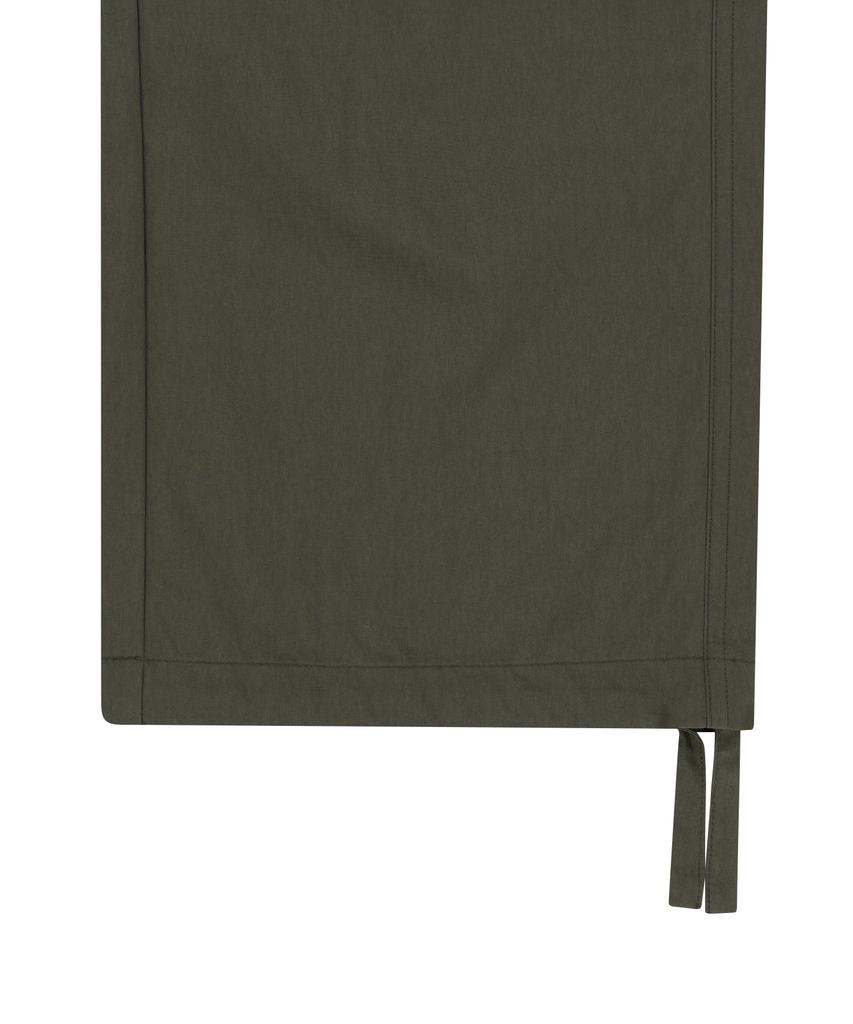 SLOWACID Out-Pocket Parachute Nylon Pants [Khaki]