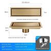 OK Invisible Floor Drain Hidden Extended Floor Drain Anti-Odor Shower Drain Bathroom Accessories Drainer
