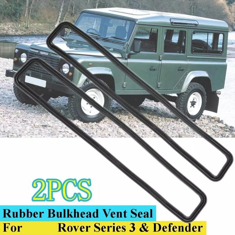 Car Bulkhead for Land Rover Series MUC4299 Auto Defender Bulkhead Vent Rubber Seal Strip Car Styling Accessories