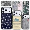 Capa Case for iPhone 17 Air 16 Pro Max 15 Plus 11 13 Mini 14 12 Back Phone Cover Animation Animal Elephant