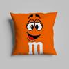 Pillow Case luxurious home office, sofa decorative Multi sized car seat cushions, pillowcases M-M&M'S C-Chocolate