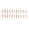Spice Girl ins Pneumatic Diamond Pearl Bow Wear Nail Shiny Glitter French Nail Art Tablets False Nail Wholesale