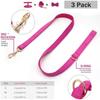 Pet Collar with Zinc Alloy Buckle M Size Harness (Width 2.5cm Neck 38-57cm Chest 45-72cm) 120CM Leash 11*6CM Bow Set