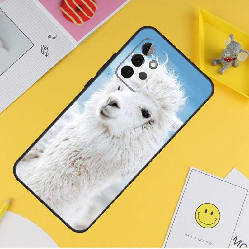 

Милый чехол с изображением осла из альпаки для Samsung Galaxy A55 A35 A25 A15 A51 A71 A12 A32 A52 A13 A33 A53 A14 A34 A54, чехол Samsung A15