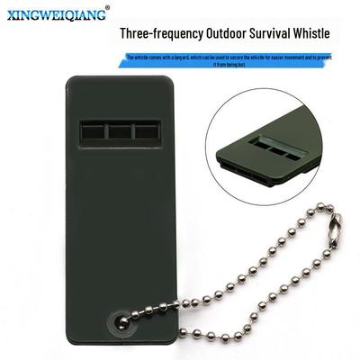 Portable High-Pitch Triple Frequency Survival Whistle