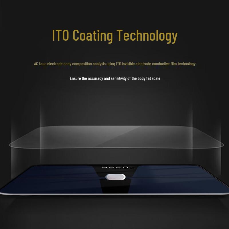 Beryl BYD02P Smart ITO Bluetooth Body Fat Scale with LED Display (CN version)