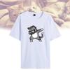 Cute And Fresh Style Unicorn Print T-shirt Cotton Short Sleeve Pullover For Women