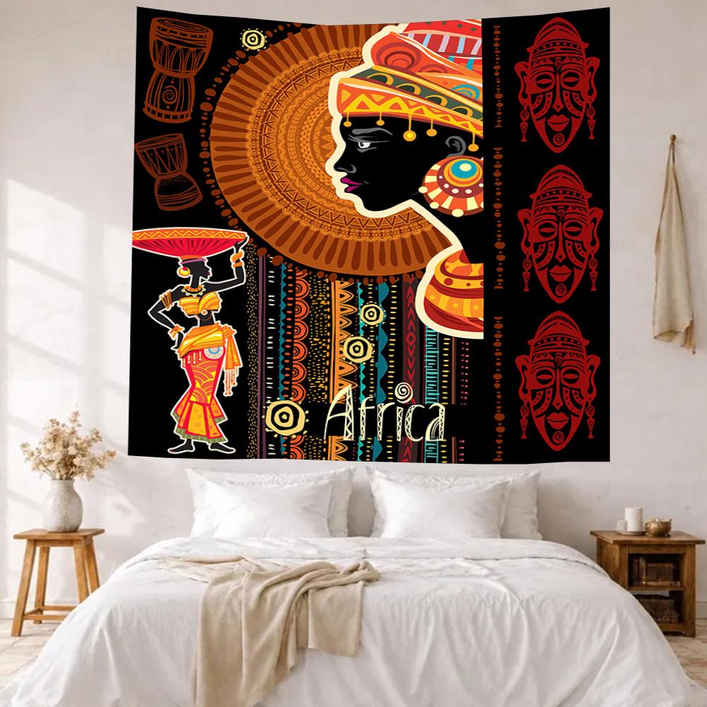 African Style Wall Decor Tapestry Art For Pet Memorial Birthdaywedding Party Backdrop Family Gift