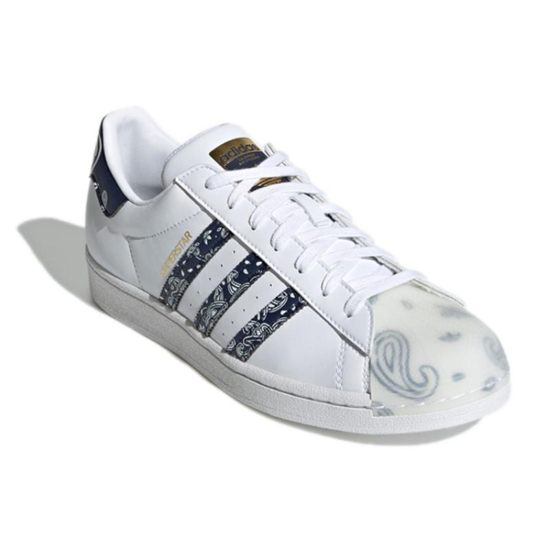 Adidas Superstar 'Bandana White Collegiate Navy' Sneakers GX3655