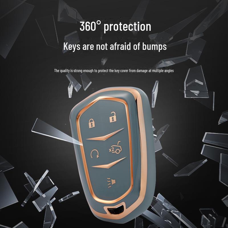 Cadillac Key Cover Set for SRX, XTS, CTS, XT5, CT6, ATSL Models