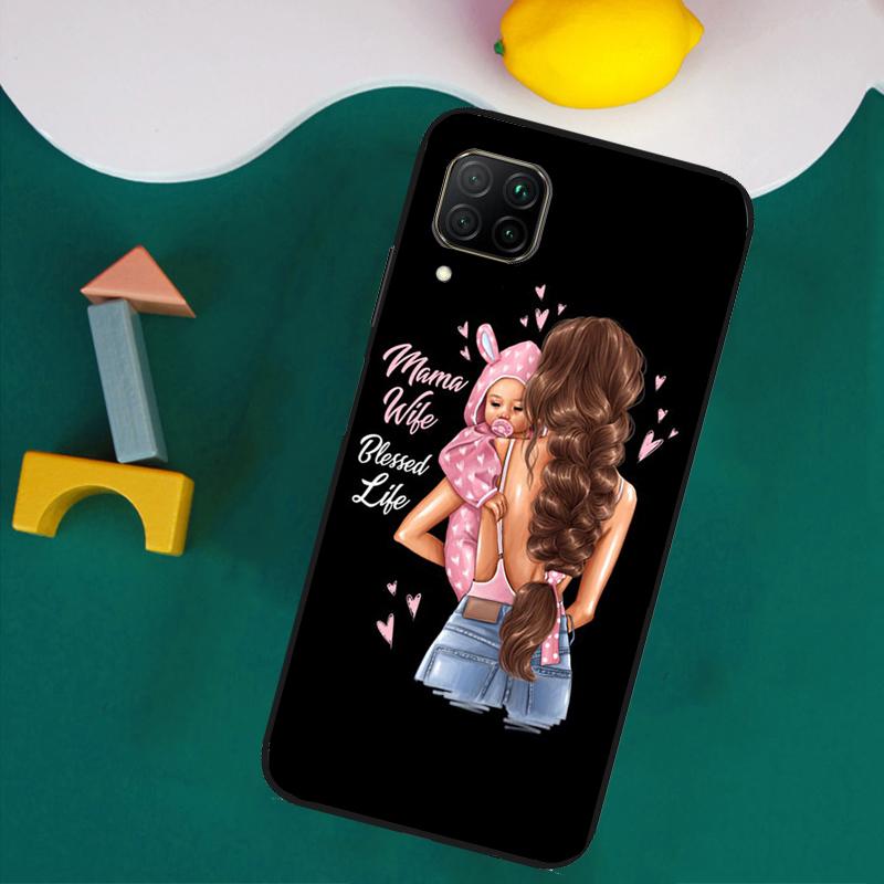 Schöne Mutter Tochter Sohn Für Huawei Nova 9 10 SE 8i 11i 12i 12s Y60 Y61 Y70 Y90 Y72 Y73 Y91 P60 Pro P40 P30 Lite Hülle