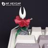 Hollow Knight Silk Song Game Character Collectible Figurine - Handmade Knight Hornet Zote PVC Ornament for Keyboard Toy Display