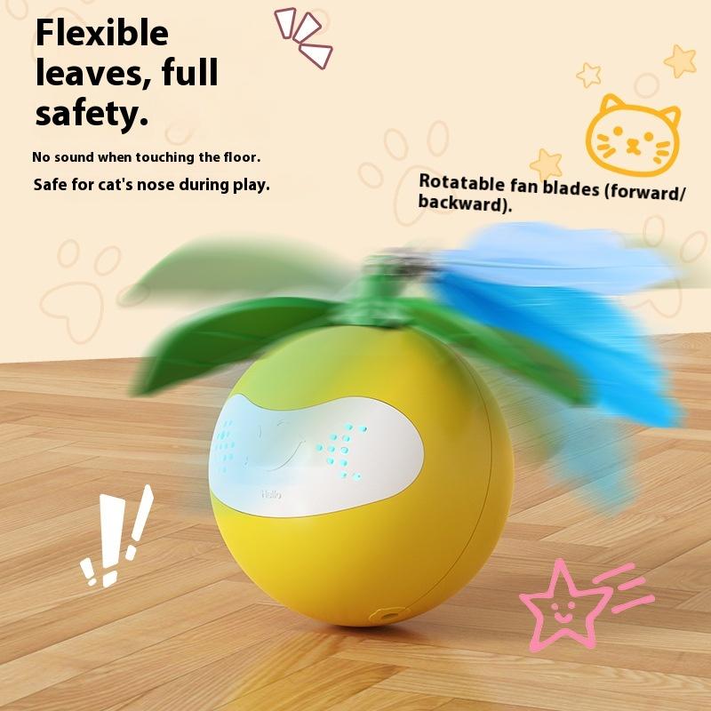 Cat Toy Cat Smart Teasing Cat Ball Self-pleasure To Relieve Boredom Kitten Automatic Dodging Pet Electric Rolling Ball Artifact