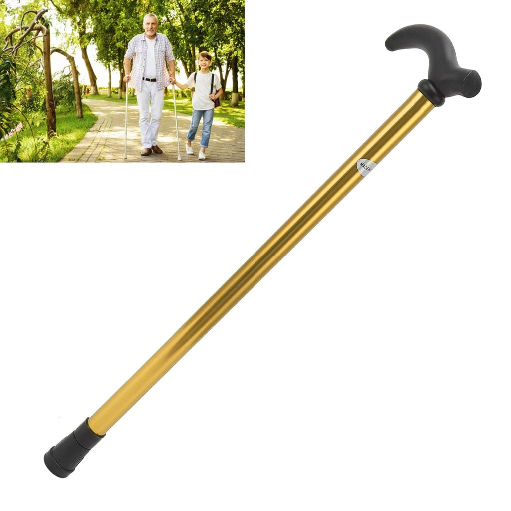 Walking Cane with Rubber Tip Ergonomic Aluminum Alloy Walking Stick Cane for Seniors Elderly Mobility Aid