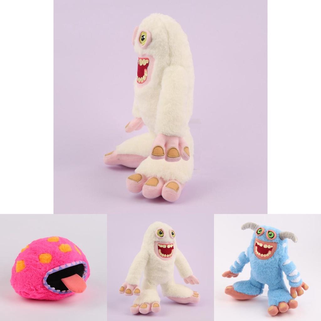 My Singing Monsters Plush Toy Blue White And Pink