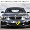 Car Front Bumper Grilles Kidney Racing Grill For BMW 2 Series F22 F23 F87 M2 2014-19 Double Slat Replacement Grille Accessories