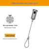 Adjustable Safety Hanging Kit: Rope, Buckle & Acrylic Board Line