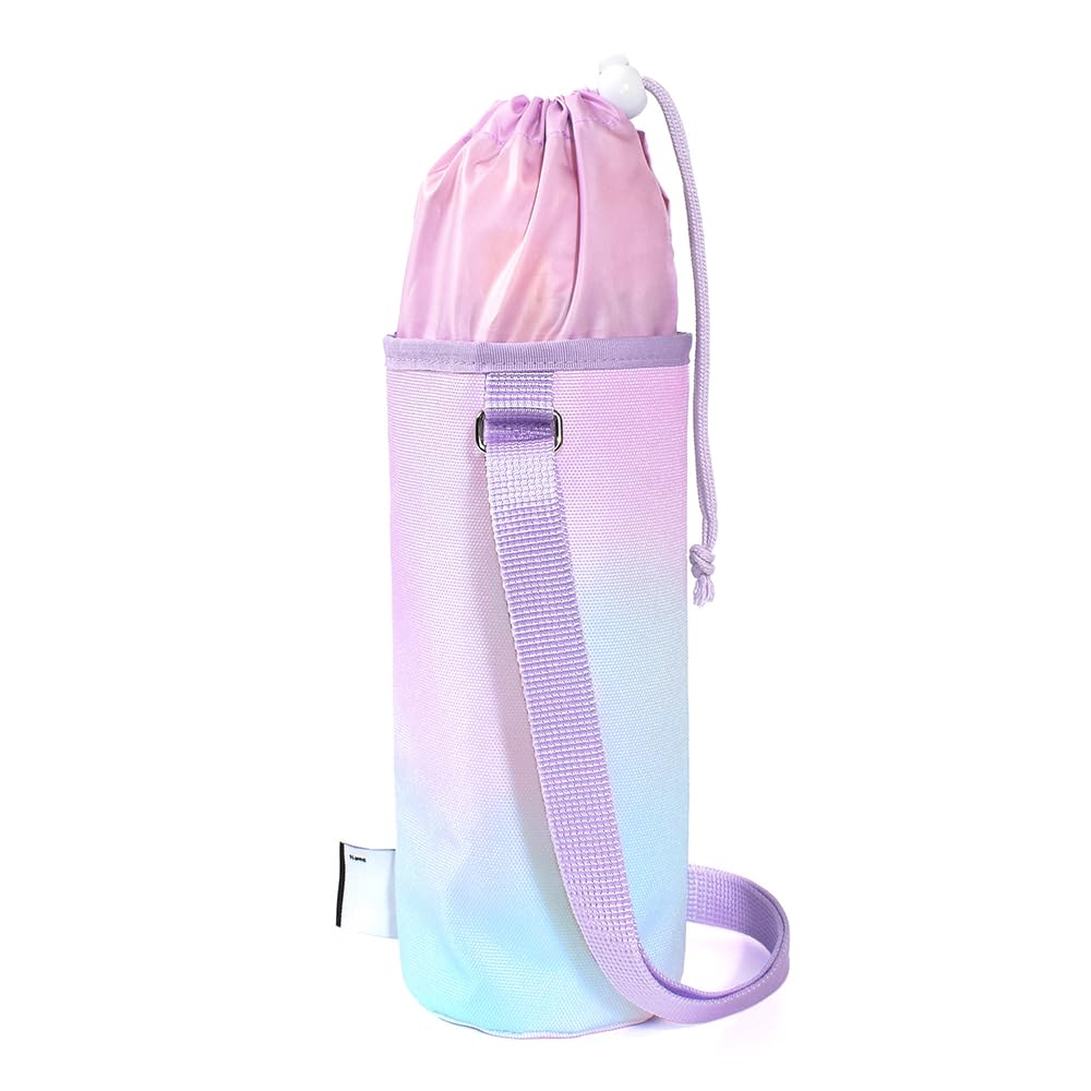 COLORFUL CANDY STYLE Water Bottle Aurora for Girls Cover, Large, Water-Repellent, Lightweight, Stain-Resistant, Wrinkle-Resistant, Color, (NM603710)