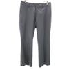 INED Silk Blend Striped Pattern Slacks Pants 11 Gray Women Used