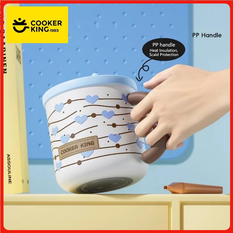 COOKER KinG Coffee Cup 316 Stainless Steel Thermos Mug Children Insulated Cup with Scale Line Office Water Cup Tea Making Home