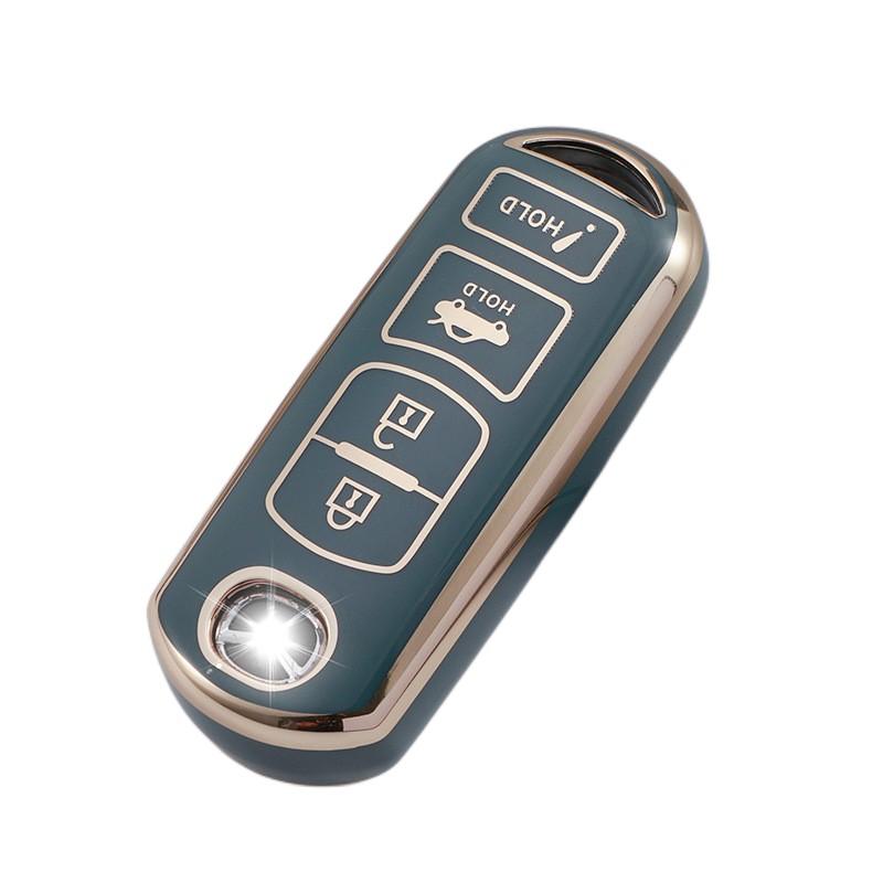 234 Buttons TPU Car Key Cover Key Case for Mazda 2 3 6 Axela Atenza CX-5 CX5 CX-3 CX-7 CX8 CX-9 2016 2017 2018 Auto Bag