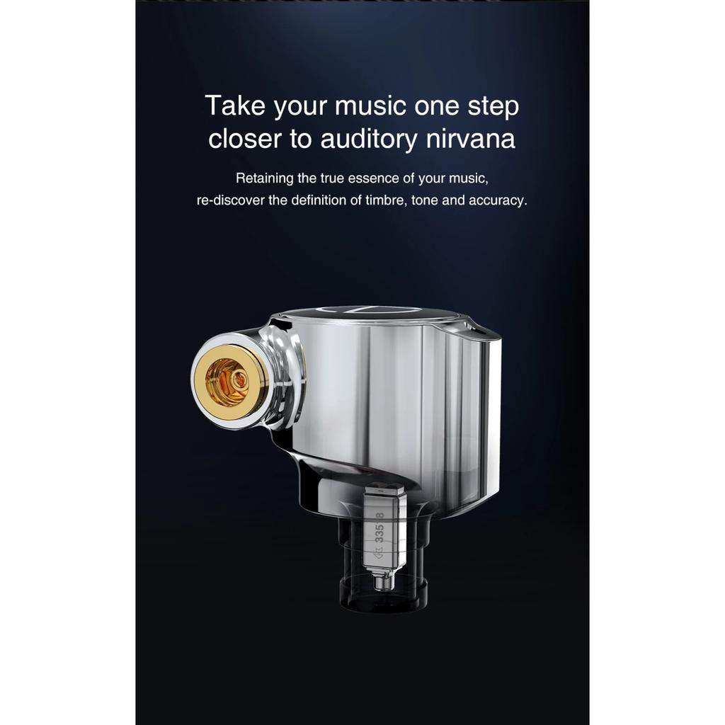 TRN TA1 Hi-FI 1BA+1DD Hybrid (Knowles 33518,8mm Dynamic) In-ear Earphone Drive HIFI Bass Metal Monitor Running Sport Headphone