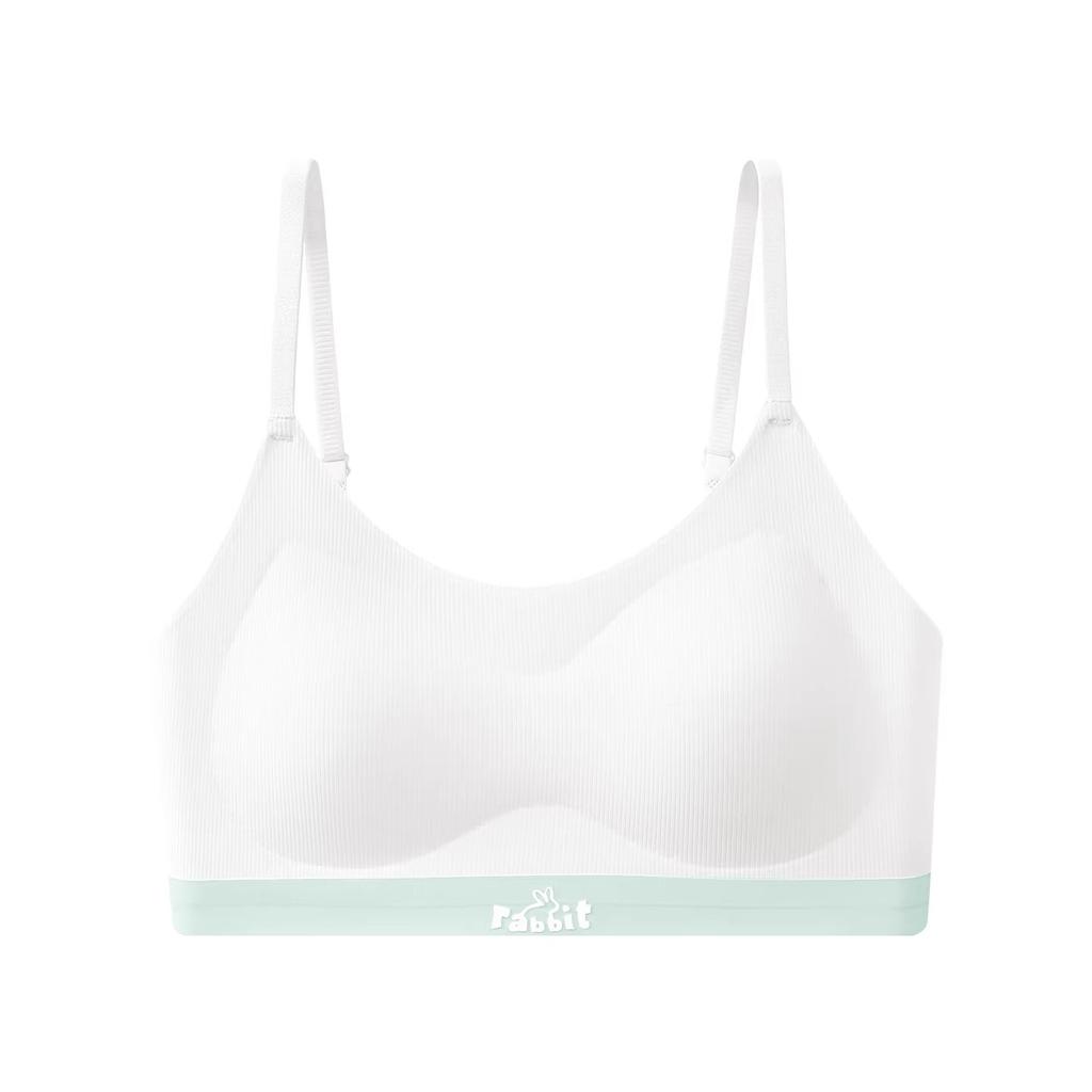 Langsha Girls Underwear Girls Junior High School Development Period High School Sports Shock-proof Thin Shoulder Strap Vest Teen Bra
