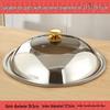 Chixing Stainless Steel Tempered Glass Universal Pot Lid