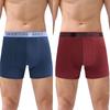 4 Pieces/pack Mens Polyester Boxer Briefs Letter Belt Men's Panties New Boxers Underwear For Man Shorts Sexy Men Underpants