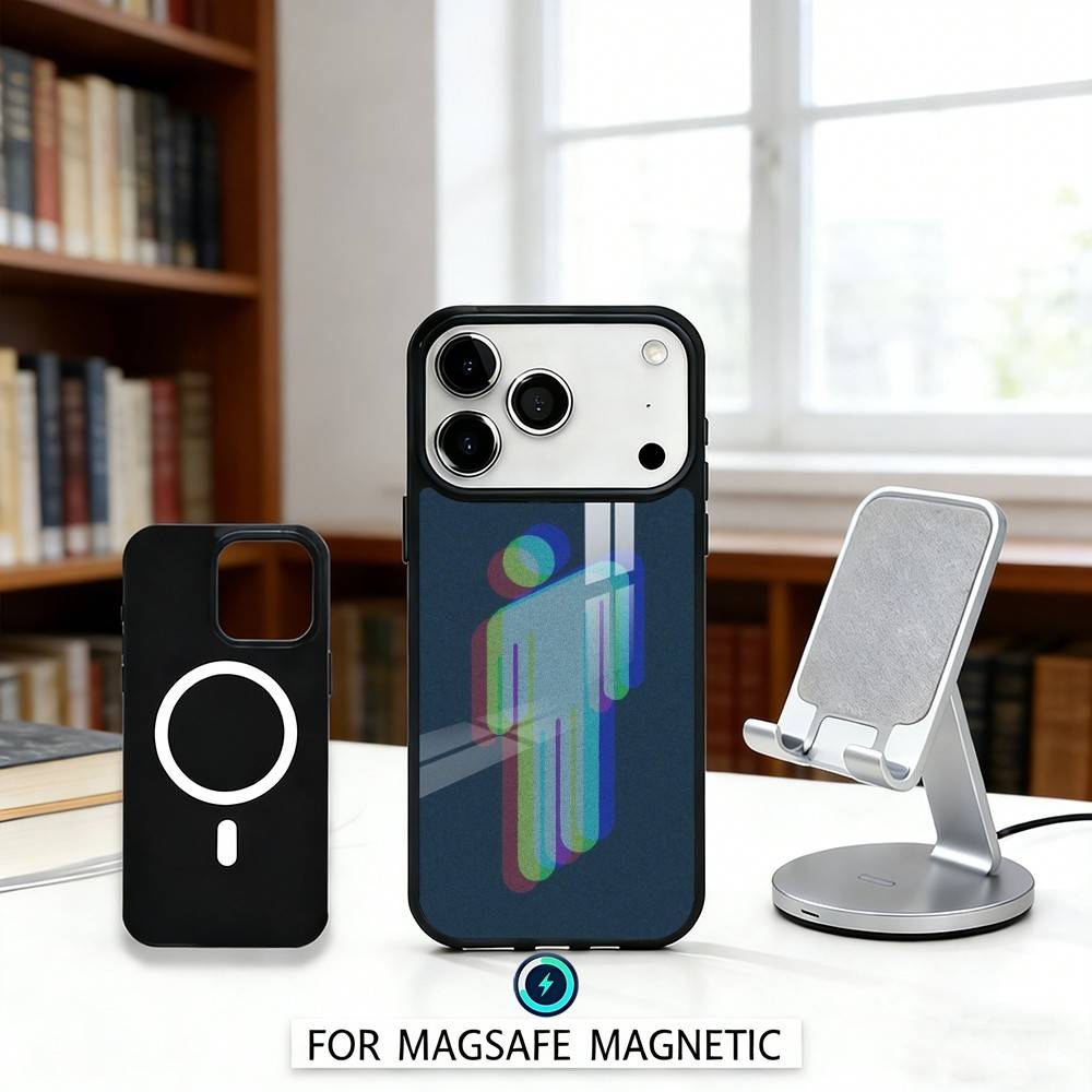 1PC Fashion Hit Me Phone Case For iPhone 17,16,15,14,13,12,Pro,Max For Magsafe Magnetic Wireless Charging