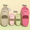Kids' Summer Cartoon Sandals, Family Set for Boys & Girls, Indoor Odorless Bath Footwear