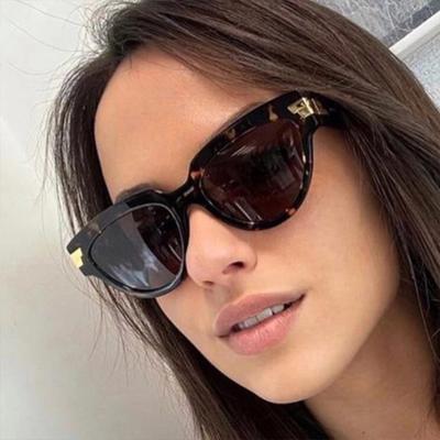 New Small Rectangle Sunglasses Women Luxury Brand Classic Cat Eye Lady Sexy Fashion Sun Glasses Shades For Women UV400 Eyewear
