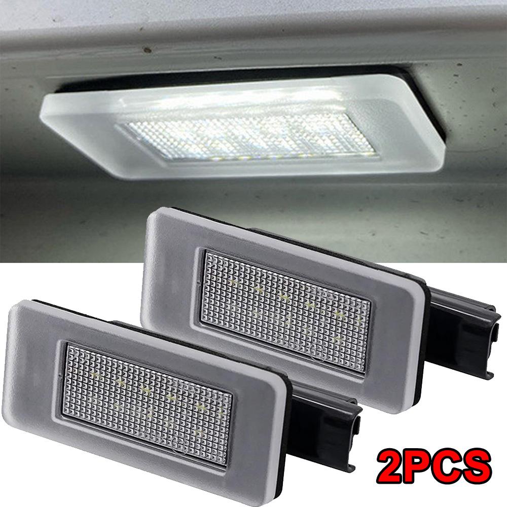 2PCS Car LED License Number Plate Light Lamp For Citroen C3 MK3 C4 C5 For Peugeot 207 CC 208 2008 308 II T9 Hatchback SW 3008