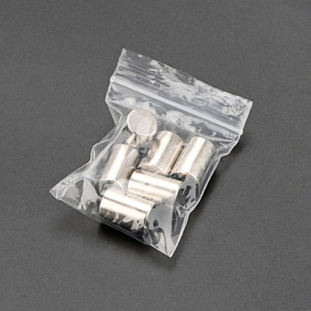 6 Pcs Guitar Humbuckers Pickup Poles Magnet Slug Rod Iron Guitar Pickup Poles for DIY Electric Guitar or Bass Pickups