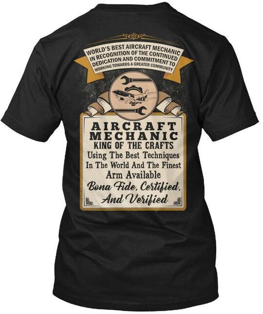 

Гордая футболка авиамеханика Сделано в США Размеры от S до 5XL 3XL