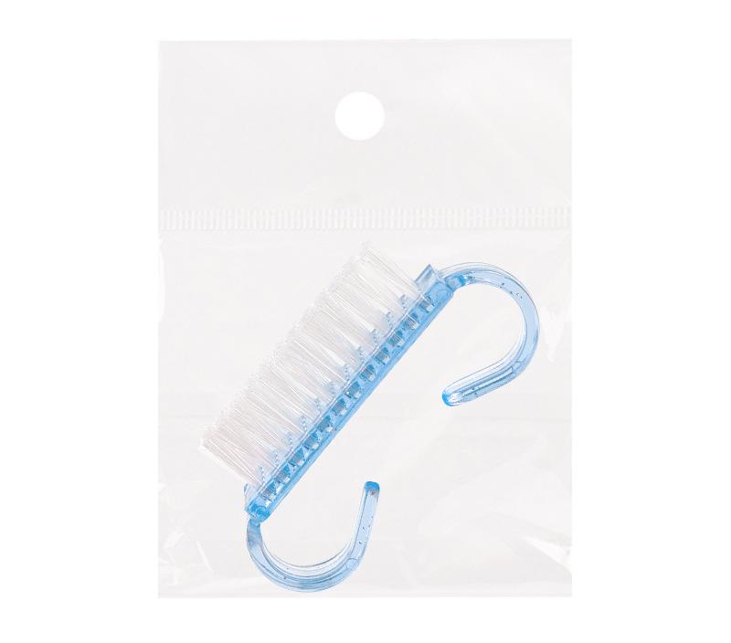 Pink Nail Art Manicure Pedicure Soft Remove Dust Plastic Cleaning Nail Brushes File Tools Set 1Pcs Acrylic Nail Brush