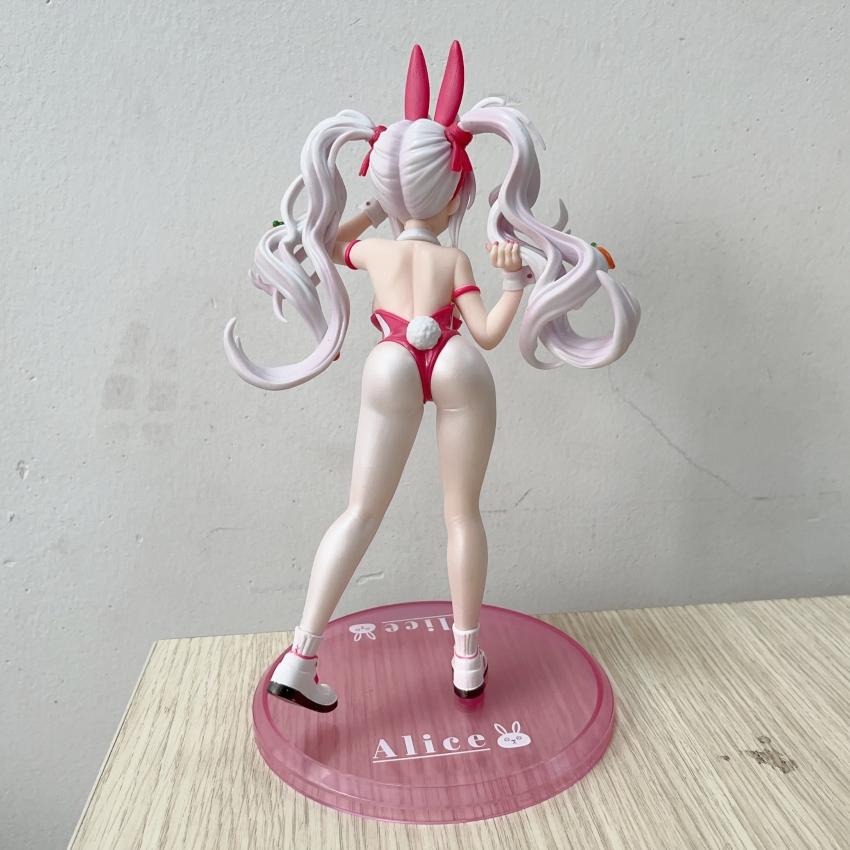 25CM NIKKE Goddess Of Victory Nikke Alice bunny ver girl figure PVC Action Anime model Collectible adult Doll toys gift