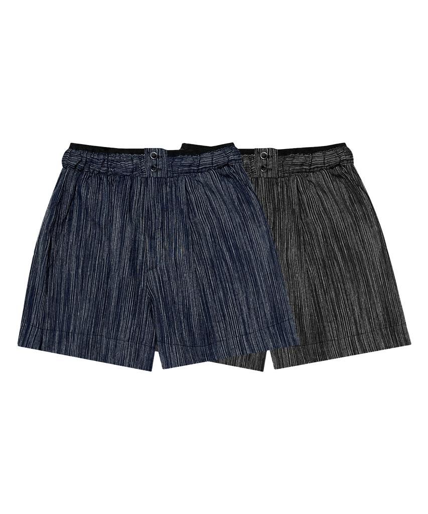 SMITHARMOR Summer Line Linen Shirt And Shorts Set_2 Colors