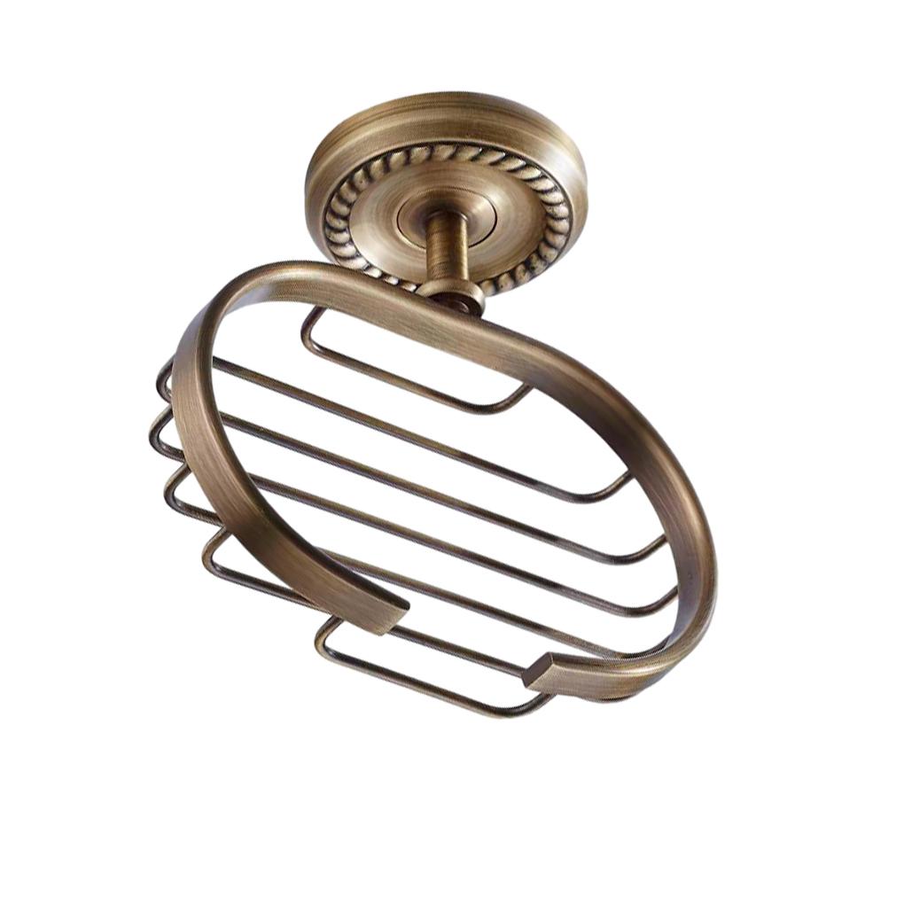 

Vintage Soap Dish Shelf Easy To Install Stylish And Durable Basket Tray Holder Soap Holder