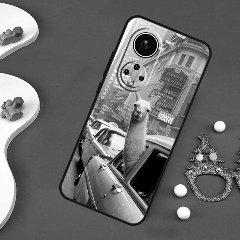 Lama Llama Alpaca Case For Honor 200 Pro X9c X9b X9a X8a X8b X7a X6a X8 X9 50 70 90 Magic 5 6 7 Lite Cover