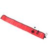 Diving Surface Marker Buoy Diver Inflatable Safety Signal Tube with Vent Valve 1.15mx13cmOrange Red