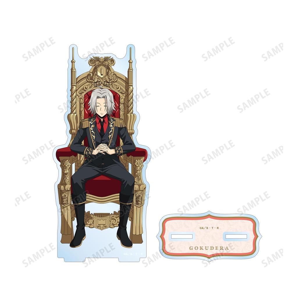Katekyo Hitman Original Hayato Gokudera Dreaming Throne Big Acrylic Stand REBORN! Illustration Ver.