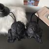 Japanese Sweet Underwear Women's Small Breasts Gather Without Steel Rings, Chest Lift Shows Big Lolita Cute Lace Girl Bra Cover