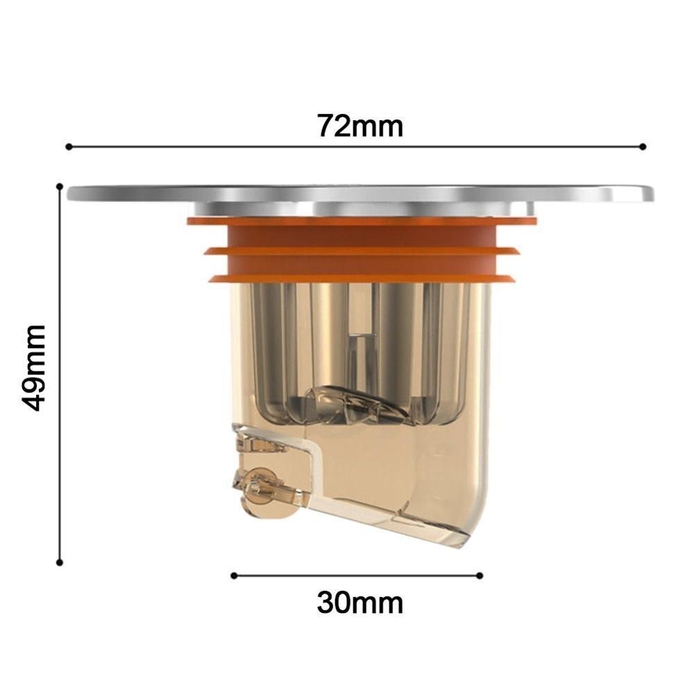 Floor Drain Core Toilet Sewer Cover Shower Floor Strainer Easy Installation