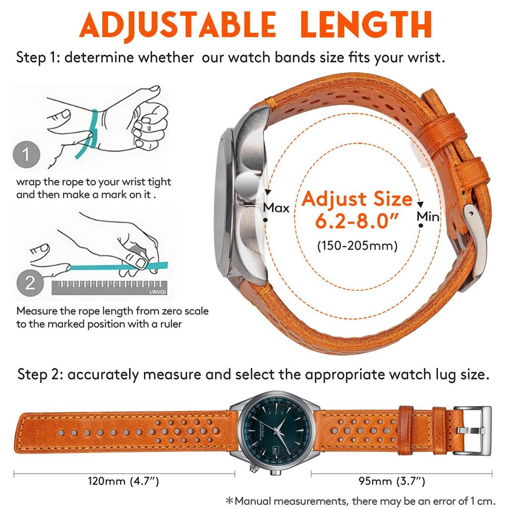 20mm Genuine Leather Watch Band for Omega and Perforated Flexible Italian Compatible with Omega and Swatch [hemsut H] X, Swatch, MoonSwatch. Design,