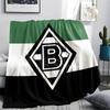 Borussia Print Flannel Blanket, High quality Comfortable for All Seasons, Home Decor, Warmth and Comfort, Perfect for Christmas Gifts