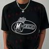 Motorbike MOKUM RECORDS Plain Customizeds T-Shirt Short-sleeved Casual Tee Men Streetwear Tshi