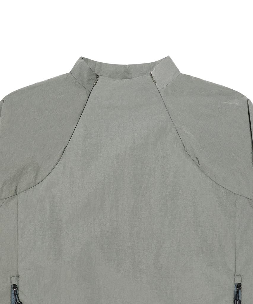 Loghideumatin Polartec Lining Mock Neck Tee (Khaki)