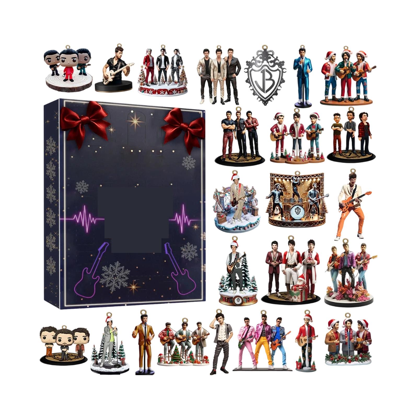 

Christmas Arrival Calendar, Spend A Happy Christmas Countdown Together, 24 Acrylic One Size